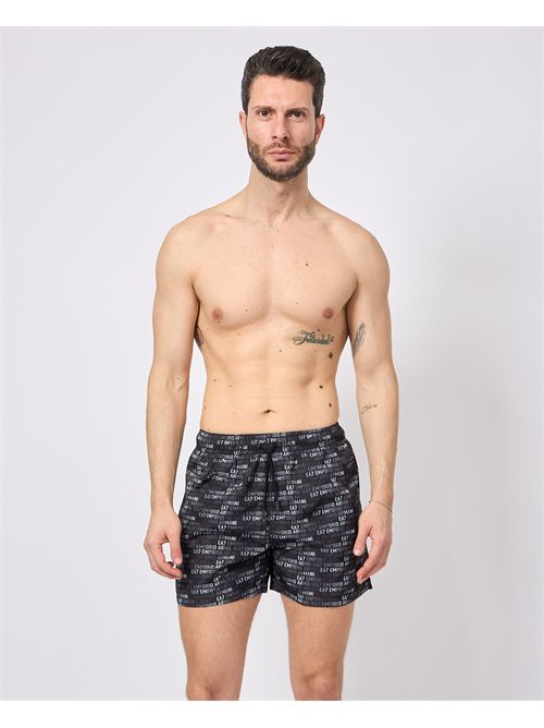 Costume uomo EA7 con logo all-over EMPORIO ARMANI EA7 | 7M000510-AF13059MC085